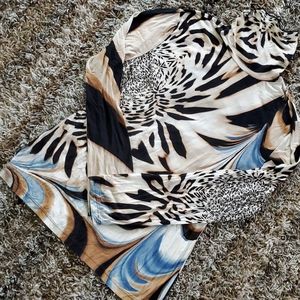 Boston Proper•pattern turtleneck